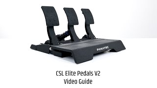 CSL Elite Pedals V2 Video Guide [upl. by Buchbinder]