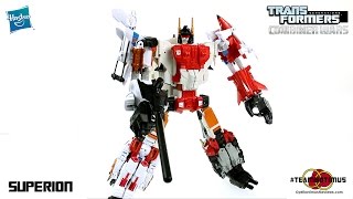 Video Review of the Transformers Combiner Wars SUPERION [upl. by Hteazile]