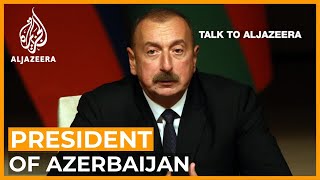 Ilham Aliyev Armenian government overestimated its global role  Talk to Al Jazeera [upl. by Libbi45]