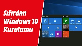 Sıfırdan Windows 10 kurulumu nasıl yapılır Yeni bilgisayara windows 10 kurulumu nasıl yapılır [upl. by Gannon]