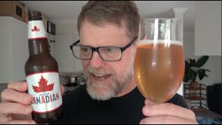 Molson Canadian Beer Review [upl. by Peednam]