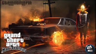 GTA San Andreas Ghost Rider Mod Final Edition  GTA San Andreas Mods For Pc [upl. by Nessnaj]