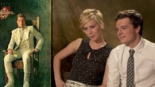 Catching Fire Cast React to Portraits [upl. by Uolymme]