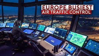 Inside Europes Busiest Air Traffic Control  Amsterdam [upl. by Pubilis768]