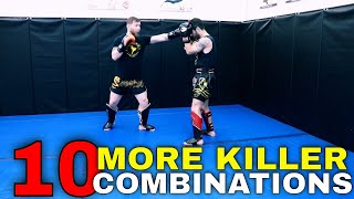 10 More Killer Kickboxing Combinations for Beginners to Advanced [upl. by Leund]