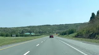 Quebec To Maine Border Crossing Roadtrip [upl. by Lihka]