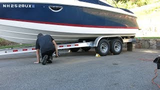 Boat Trailer to Utility trailer conversion Part 1 [upl. by Nonaihr]