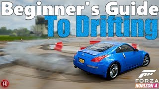 Forza Horizon 4 How To Drift FOR BEGINNERS Complete Basic Guide [upl. by Thorncombe894]