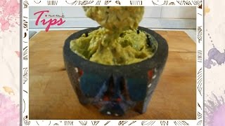 Salsa Guacamole  Lautentica cucina messicana  VideoTips [upl. by Lynde]