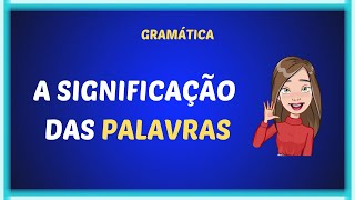 A significação das palavras [upl. by Nagaer711]