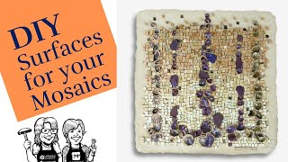 DIY Handmade Surfaces for your Mosaics [upl. by Jeffries]