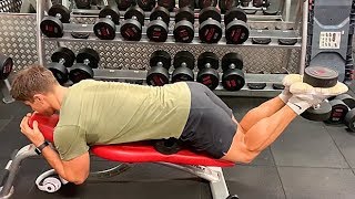 Dumbbell Hamstring Curl [upl. by Eenel]