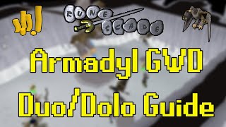 Old School RuneScape Armadyl GWD DuoDolo Guide [upl. by Verbenia]