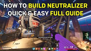 How To Build Neutralizer Forsaken  Cold War Zombies [upl. by Ailime]