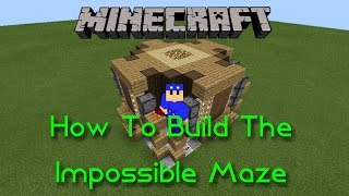 How To Build The Impossible Maze  Minecraft Tutorial [upl. by Guyer]