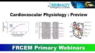 FRCEM Primary Webinar  Cardiovascular Physiology Preview [upl. by Nashoma733]