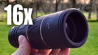 16x52 HD 16x Magnification Zoom Monocular by ARCHEER Review [upl. by Loralee615]