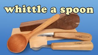 How to Carve a Spoon  Step By Step Beginner Wood Carving Guide [upl. by Ahsytal]