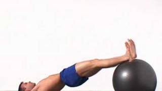 13 Swiss Ball Hamstring Curl [upl. by Lenni709]