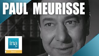 Paul Meurisse un acteur si mystérieux  Archive INA [upl. by Assetnoc]