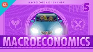 Macroeconomics Crash Course Economics 5 [upl. by Atnima129]