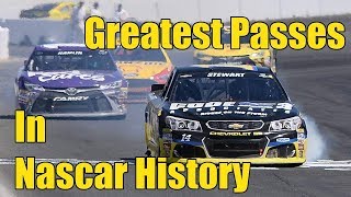 Greatest Passes In Nascar History [upl. by Francis]