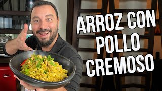 ¡Cómo hacer Arroz con Pollo en minutos  Receta Fácil [upl. by Brina536]