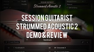 Session Guitarist  Strummed Acoustic 2 Demo amp Review [upl. by Onaivlis757]