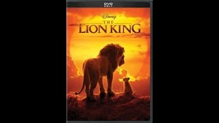 Opening To The Lion King LiveAction 2019 DVD [upl. by Nohsauq637]