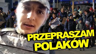 HIT Ukraiński żołnierz PRZEPRASZA POLAKÓW za UCHODŹCÓW [upl. by Sparke]