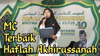 MC terbaik haflah akhirussanah ke 10 Pondok pesantren DARUSSHOLIHIN [upl. by Caye]