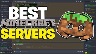 BEST MINECRAFT DISCORD SERVERS TO JOIN IN 2021Bedrock amp Java [upl. by Rowe]