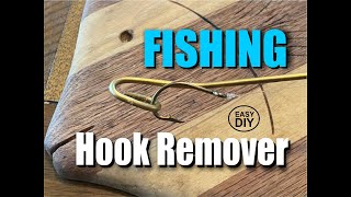 How to easily make a DIY Fishing Hook Remover [upl. by Nilrah893]