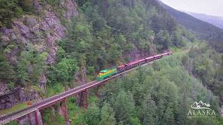 White Pass Railroad Summit Excursion  Skagway Alaska [upl. by Aikram201]