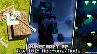 Top 10 Minecraft PE AddonsMods 116  2020 Best MCPE Addons [upl. by Edme]