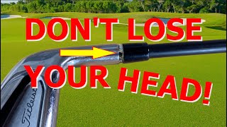 LOOSE GOLF CLUB HEAD  How To Fix [upl. by Ellocin]