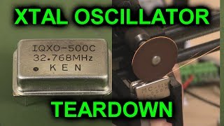 EEVblog 1089  XTAL Oscillator Teardown [upl. by Chessy]