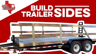 Stepbystep 5 x 8 utility trailer build [upl. by Oiretule]