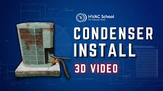 Condenser Install 3D [upl. by Agem]