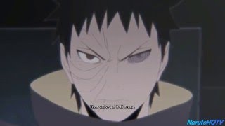 Kakashi vs Obito  English Dub [upl. by Nytsirt]