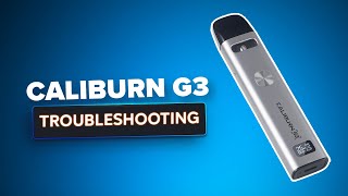 Uwell Caliburn G3  Troubleshooting [upl. by Zacherie]