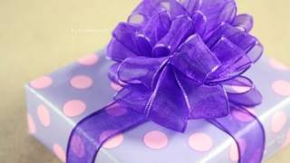 Moño Pom Pom  Puffy  How to Gift Bows [upl. by Toms]