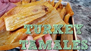 EASY Tamales Recipe  How To Make Tender Tamales  Turkey Tamales Recipe [upl. by Llertnac]