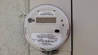 Reading Display On Your PGE Smart Meter [upl. by Tildy]