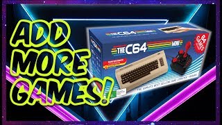 How to upgrade and add MORE games to your C64 Mini Tutorial [upl. by Jacquelynn807]