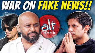 MASSIVE Fake News Flood In Elections 2024  How Citizens Can Fight Back  Alt News  Pratik Sinha [upl. by Kane]