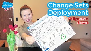 Salesforce Basics Change Sets Deployment full process demo [upl. by Ladnyk]