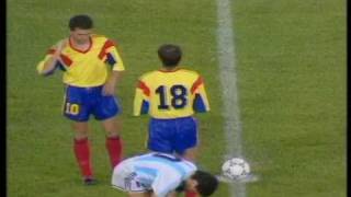 World Cup ITALY 1990  Argentina Vs Romania 11 Part II [upl. by Fonsie]