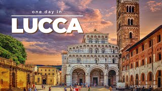 ONE DAY IN LUCCA ITALY  4K  Enjoy the heritage and pure beauty of the Tuscan old town [upl. by Nnylatsyrc]