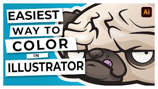 Adobe Illustrator Tutorial for Beginners How to Color [upl. by Casimir]